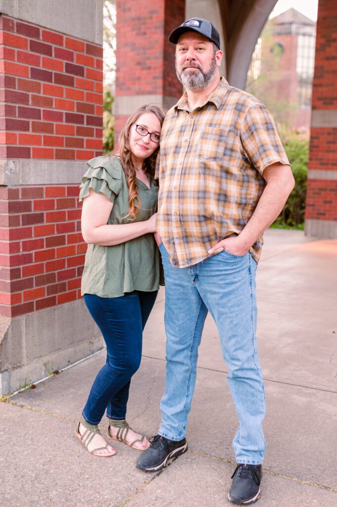 Engaged couple 